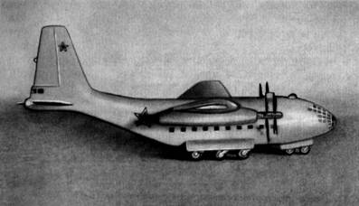 Транспортно-десантный самолет ДТ 5/8 (модель)
