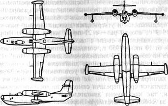 Схема летающей лодки Р-1