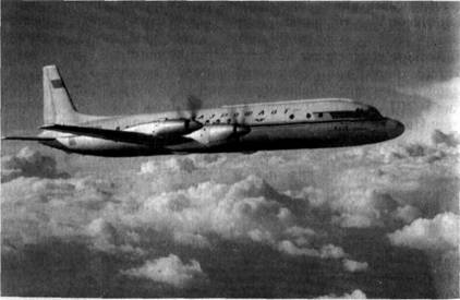 Пассажирский самолет Ил-18В
