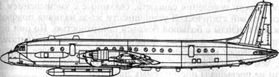 Схема самолета Ил-20