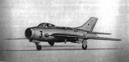 Фронтовой истребитель МиГ-19С (СМ-9/3) с управляемым стабилизатором