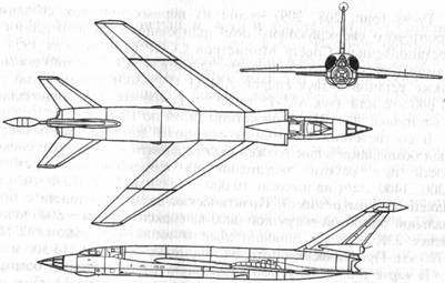 Схема самолета Ту-98