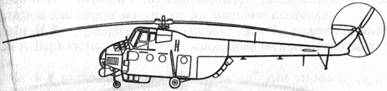 Схема вертолета Ми-4М (ВМ-12)