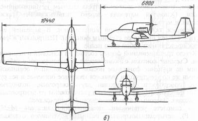 Схема самолета ХАИ-20