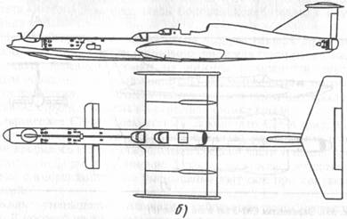 Схема экраноплана СМ-4
