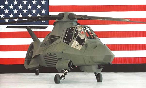 RAH-66 Comanche მრავალმიზნობრივი მზვერავ-დამრტყველი შვეულმფრენი(აშშ)